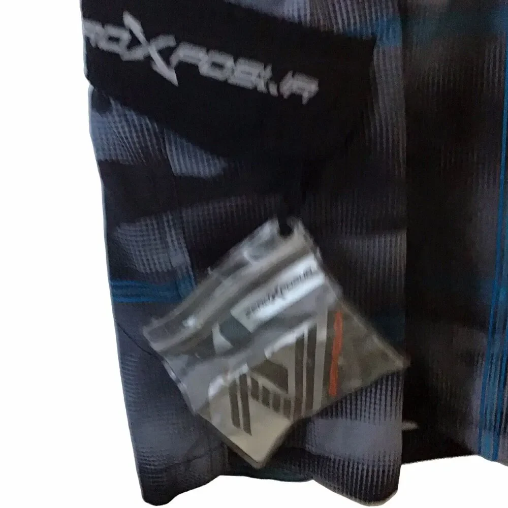 Zero X Posur Swim Trunks Size S Adjustable Waist Pockets